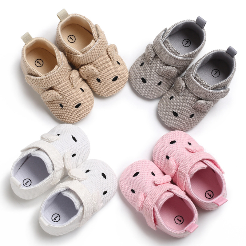Chun Qiu 0-18Months girl hair ball princess shoes soft bottom anti skid Baby Toddler inexpensive