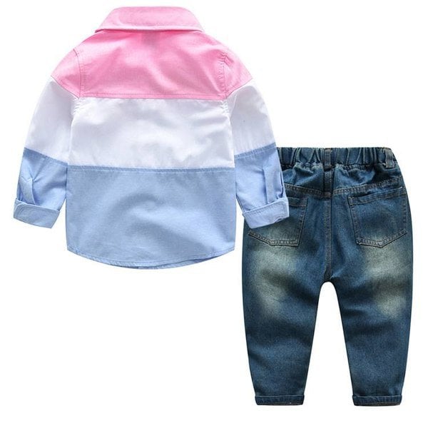 Children Clothing Spring Toddler Boys Clothes Gentleman Outfit Kids Clothes Tracksuit For Boys Clothing Sets 2 -7 Year