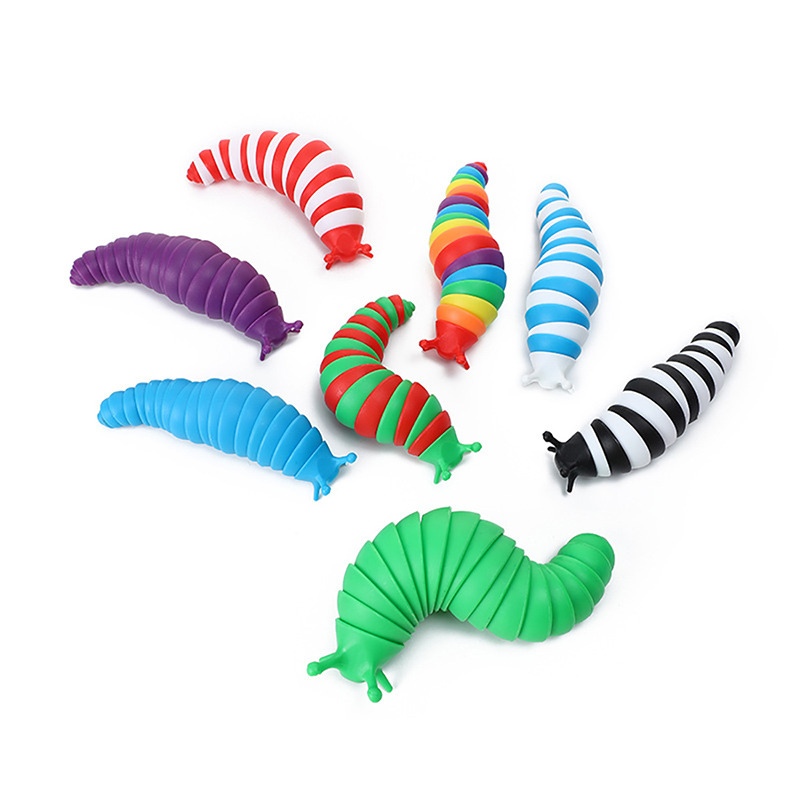 2023 Toy Fat Brain Slug Articulated Flexible 3D Slug Fidget Toy All Ages Relief Anti-Anxiety Sensory Toys for Children Aldult1