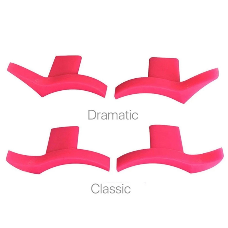 1 Pair Wing Style Eye Liner Stamp Makeup Cat Eye Eyeliner Stencil Multifunction Eyeshadow Stencil Models Template Shaper Stamps