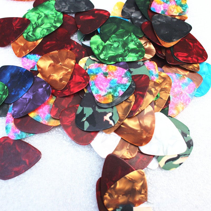 20 New Acoustic Picks Plectrum Celluloid Electric Smooth Guitar Pick Accessories 0.5mm
