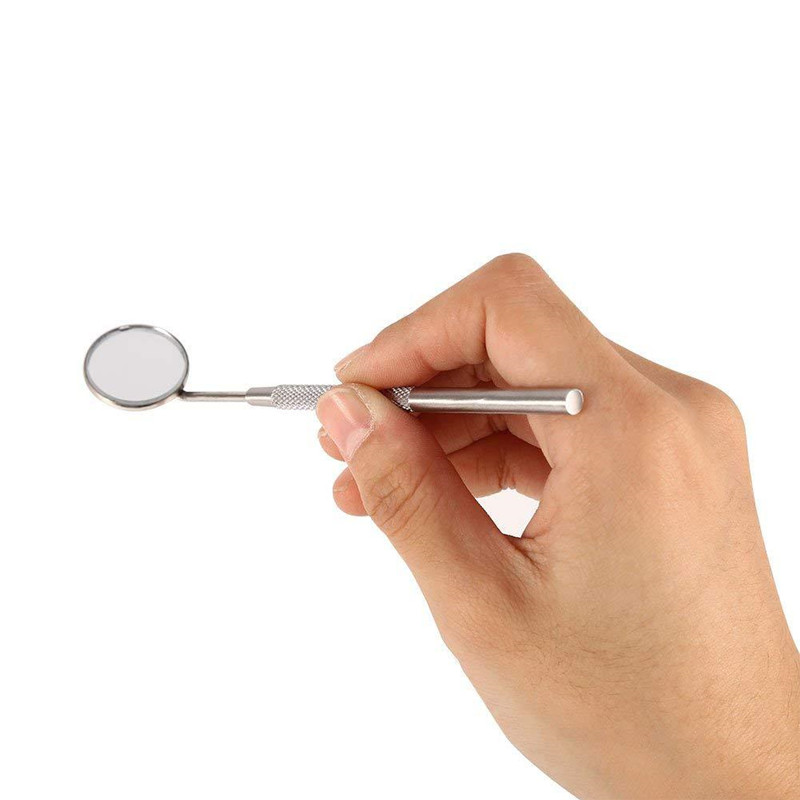 Dental Mouth Mirror Multifunction Checking Eyelash Extension Stainless Steel Teeth Whitening Clean Oral Eyelash Supplies Tools