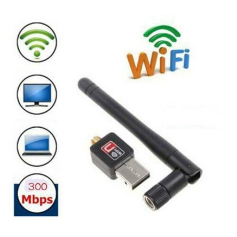 1200Mbps Wireless USB Wifi Adapter Dongle Dual Band 2.4G/5GHz w/Antenna 802.11AC