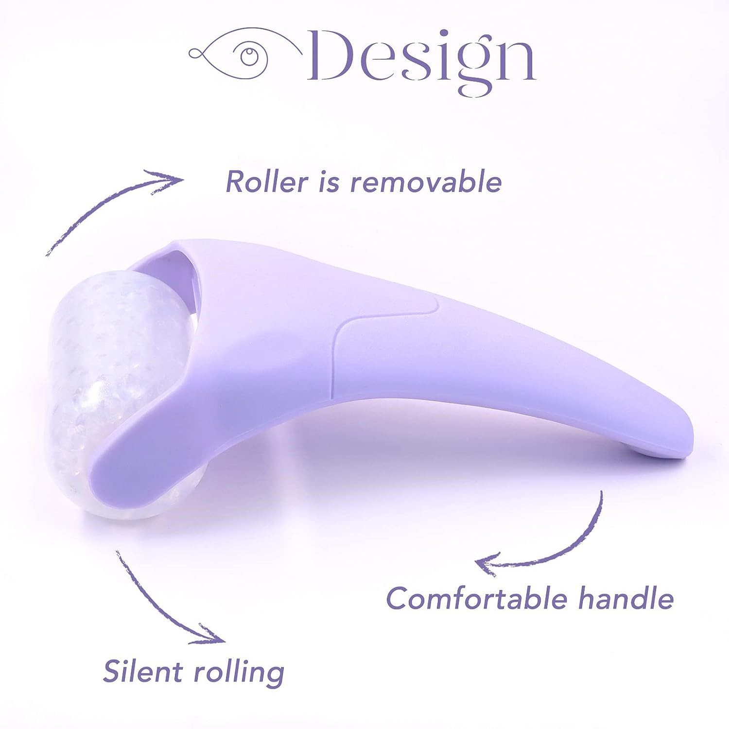 1pc ice roller massager facial ice head roller beauty ice compress massage