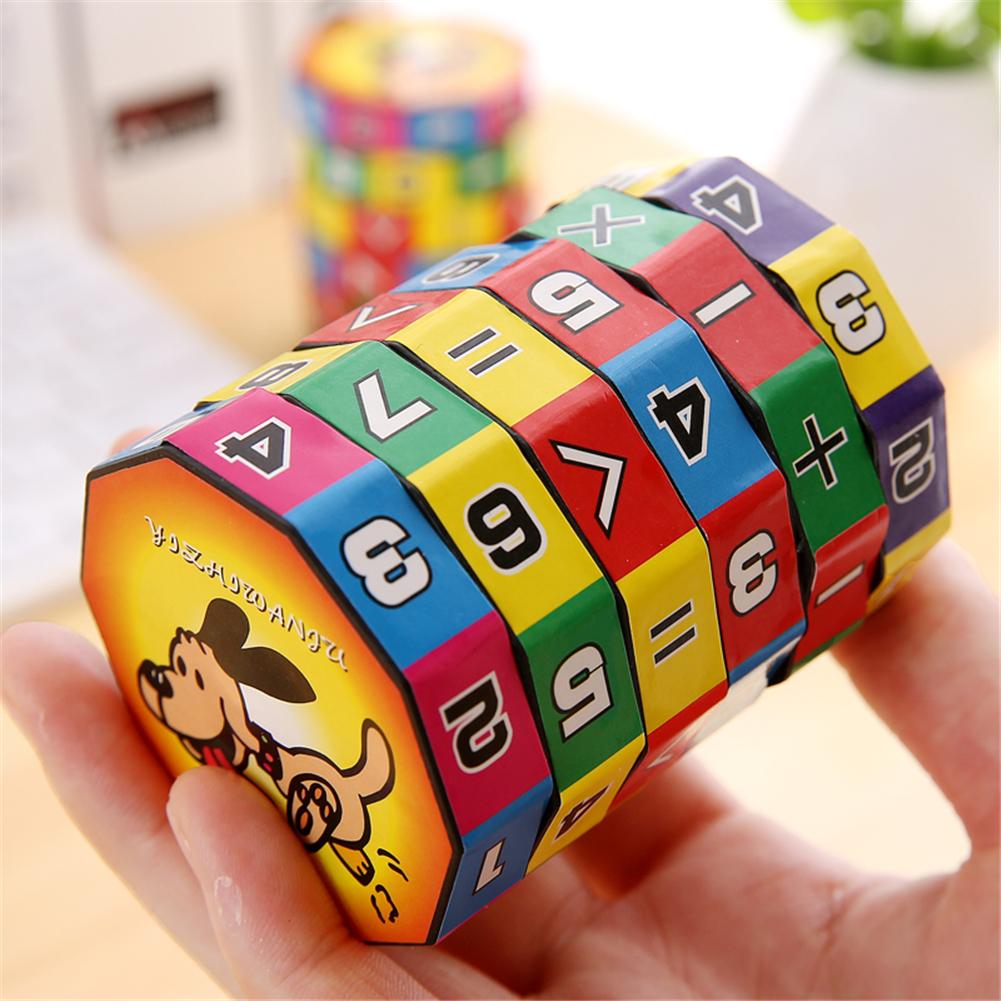 Children Montessori Games Mathematics Numbers Magic Cube Toy Puzzle Game Kids Learning Education Math Toy Fun Calculate Game