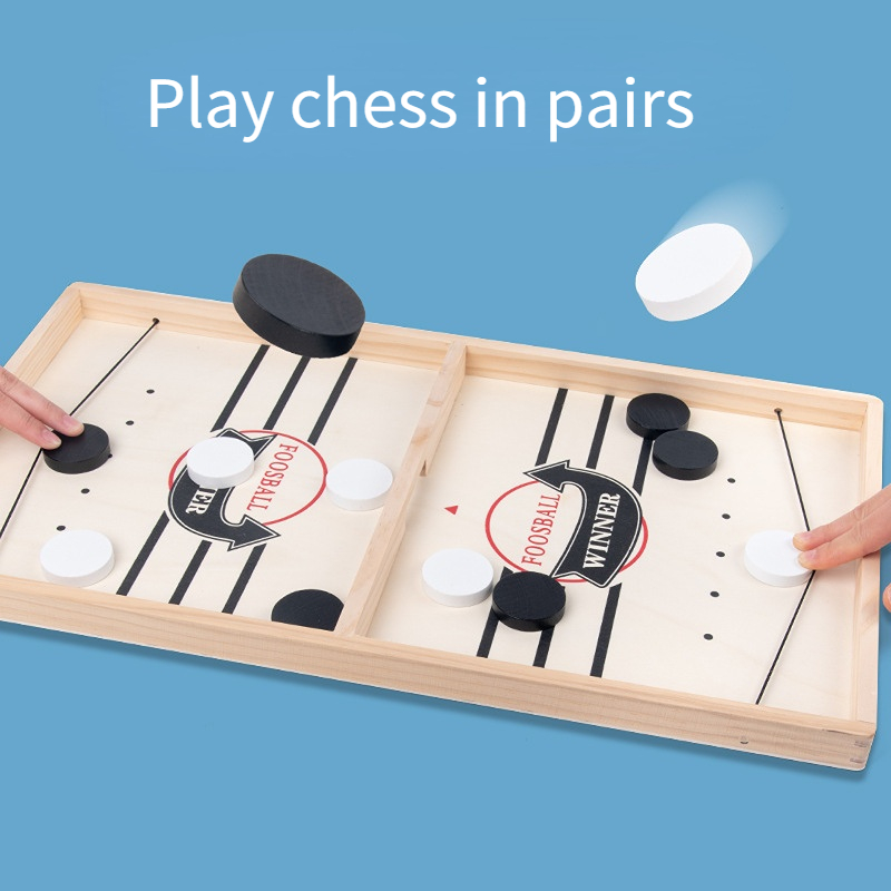 Winner Game Table Hockey Game Catapult Chess Parent-child Interaction Toy Fast Sling Puck Board Game Children's Toy