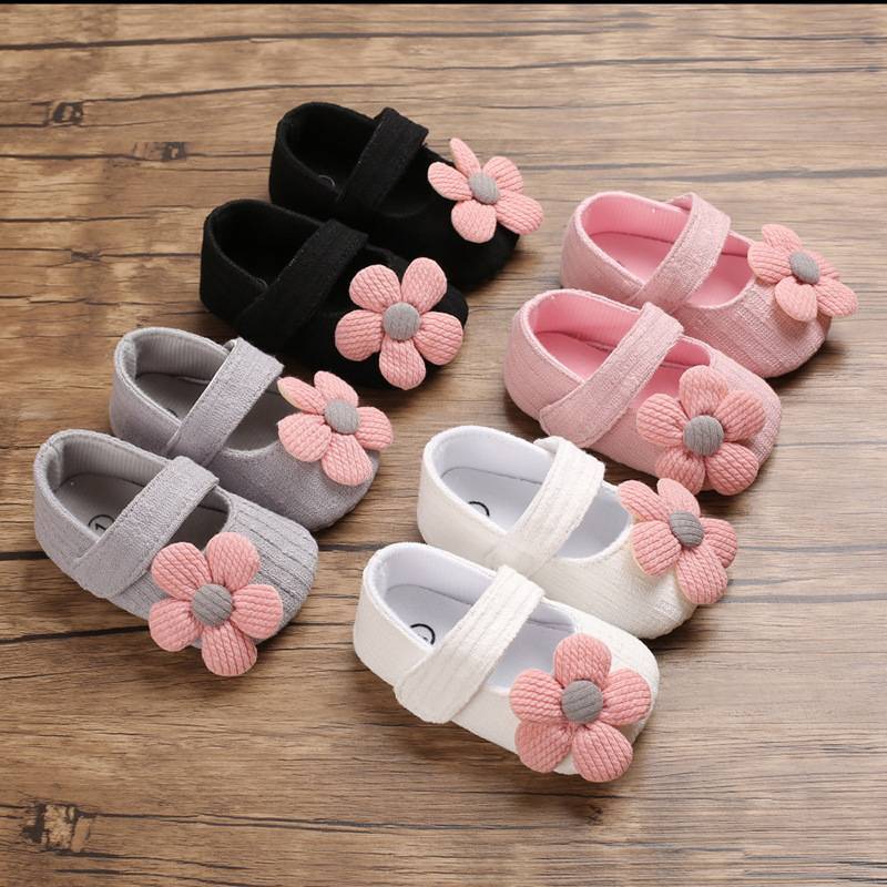 Spring and Autumn 0-1 baby toddler shoes soft bottom breathable baby shoes wild princess shoes