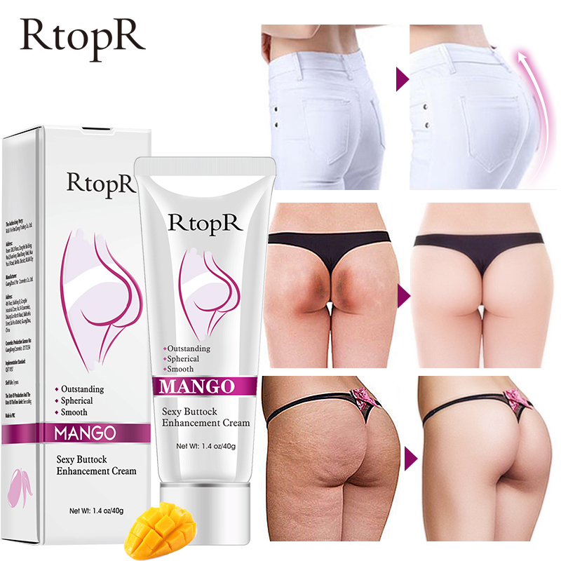 RtopR 40g Natural Mango Buttock Enhancement Cream Effective Lifting & Firming Hip Butt Sexy Abundant Buttocks Body Cream
