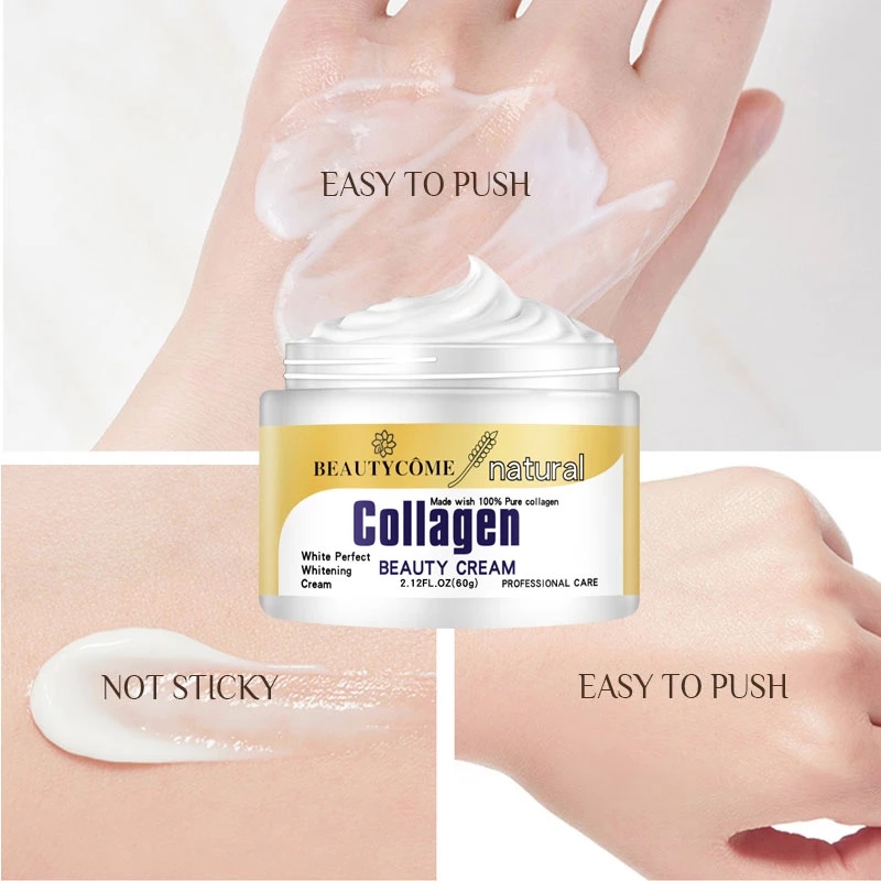 1pc Milk Moisturizing Cream Collagen Face Cream Repairing Moisturizing Nourishing Cream