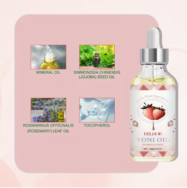 Yoni Oil Feminine Oil for Women pH Balance and Wetness Feminine Deodorant Vaginal Moisturizer Essential Oil