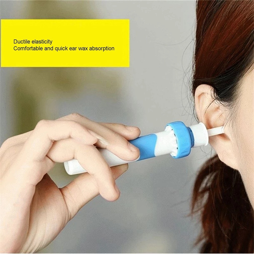 Ear Wax Removal Kit Ear Cleaner Portable Automatic Electric Vacuum Ear Wax Ear Wax Remover Ear Wax Cleaning Tool Set