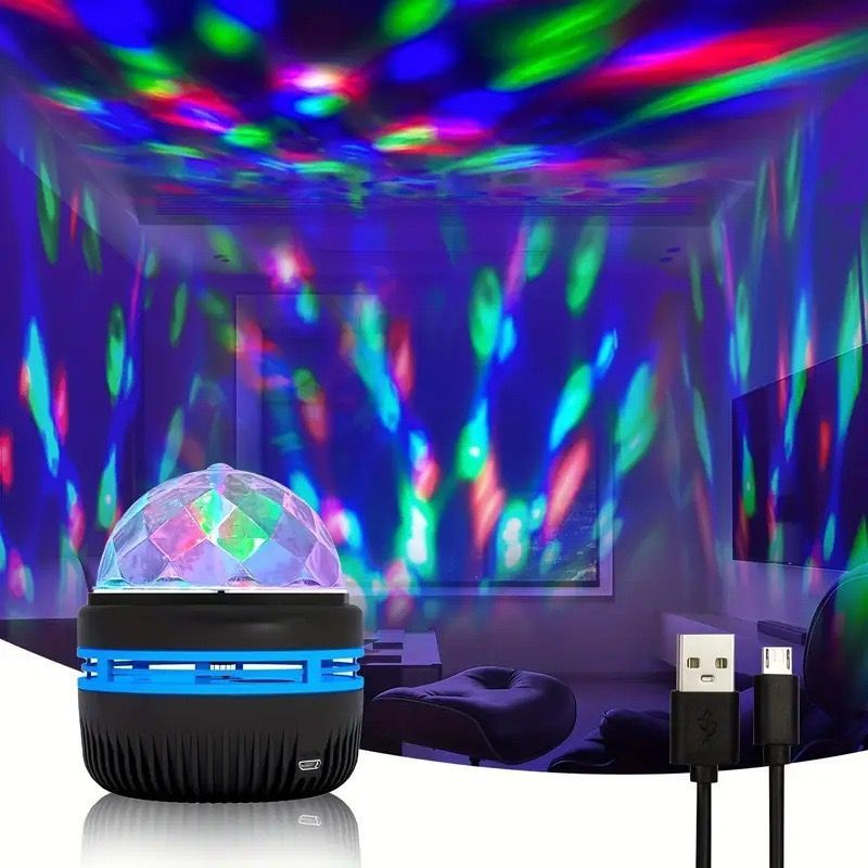 Starry Sky Atmosphere Light Aurora Water Ripple Romantic Projection Light Bedhead Starry Sky Light Bedroom Nightlight