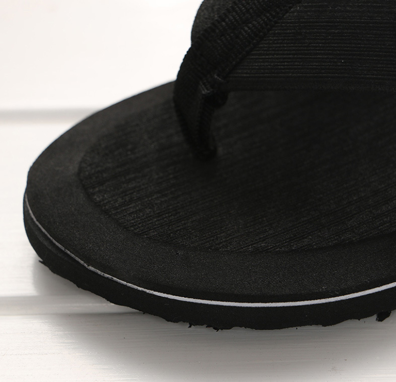 Men's Summer Sandals – Trendy, All-Day Comfort Beach Slippers with Contoured Footbed, Water-Resistant Design & Modern Minimalist