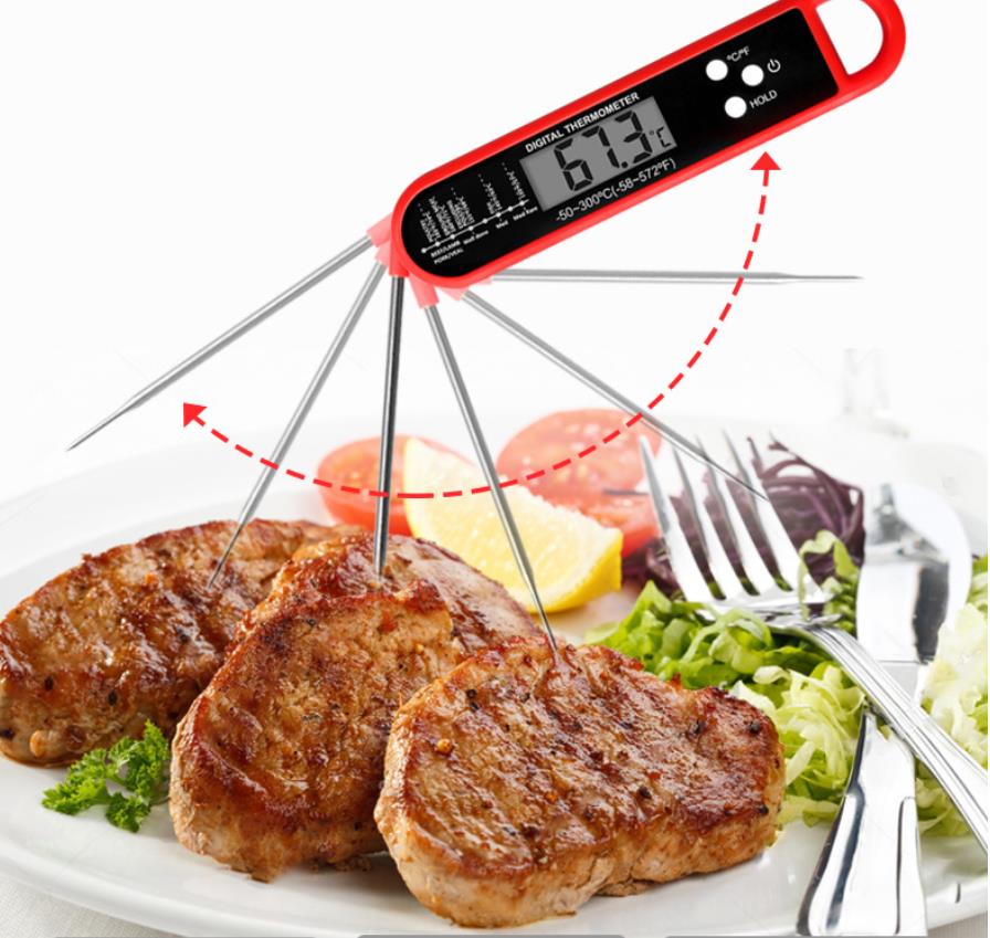 Digital Kitchen Food Thermometer For Meat Water Milk Cooking Food Probe BBQ Electronic Oven Thermometer Kitchen Tools