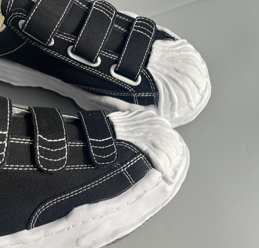 shell head magic tape mmy men's and women's thick sole height increasing dissolving canvas board shoes
