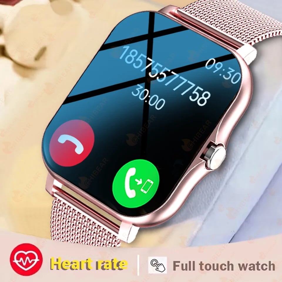 For Apple 1.69Inch Full Touch Screen Sport Fitness Smartwatch Women Gift Watch Health Monitor Bluetooth Call Smart Watch Women