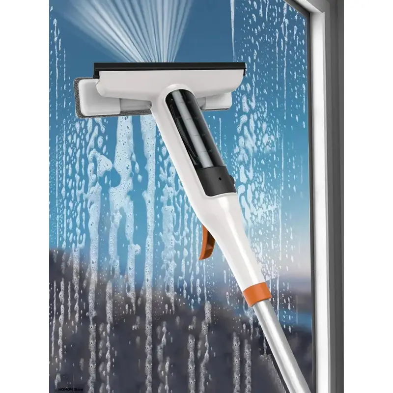 3-in-1 Glass Cleaning Kit with Spray, Wash and Scraper