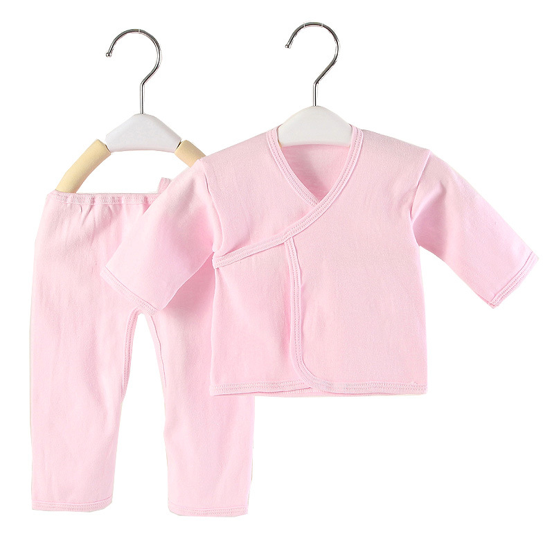 (2pcs/set)Newborn Baby Set 0-3M Brand Boy Girl Cotton Underwear Clothes Set
