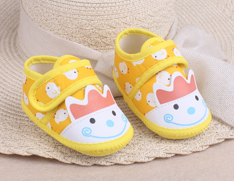 Spring and Autumn Anti slip Baby Walking Single Shoes Butterfly Bow Square Mouth Shoes Baby Single Shoes
