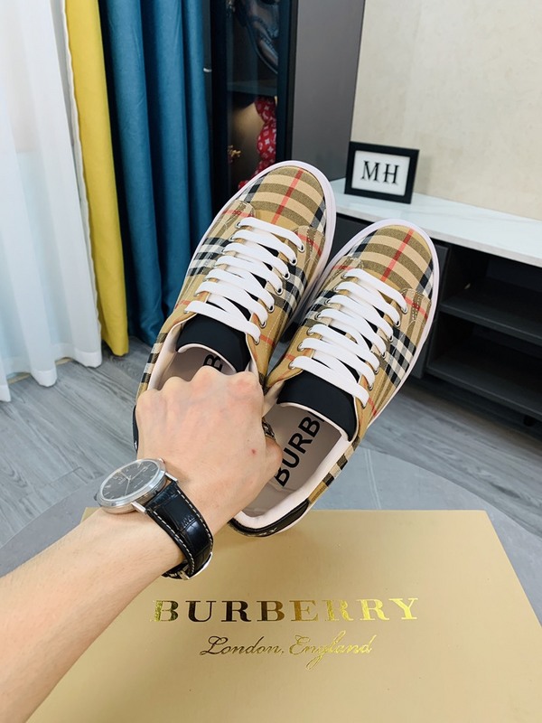 Burberry sneakers twill canvas shoes lovers shoes casual shoes low-cut walking shoes non-slip running shoes 38-44