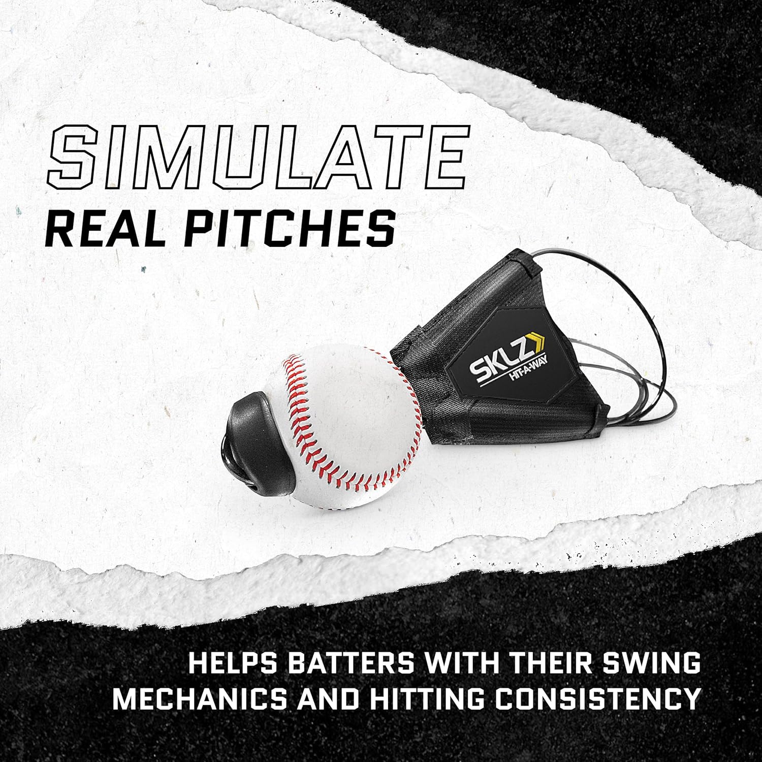 SKLZ Hit-A-Way Batting Swing Trainer for Baseball and Softball
