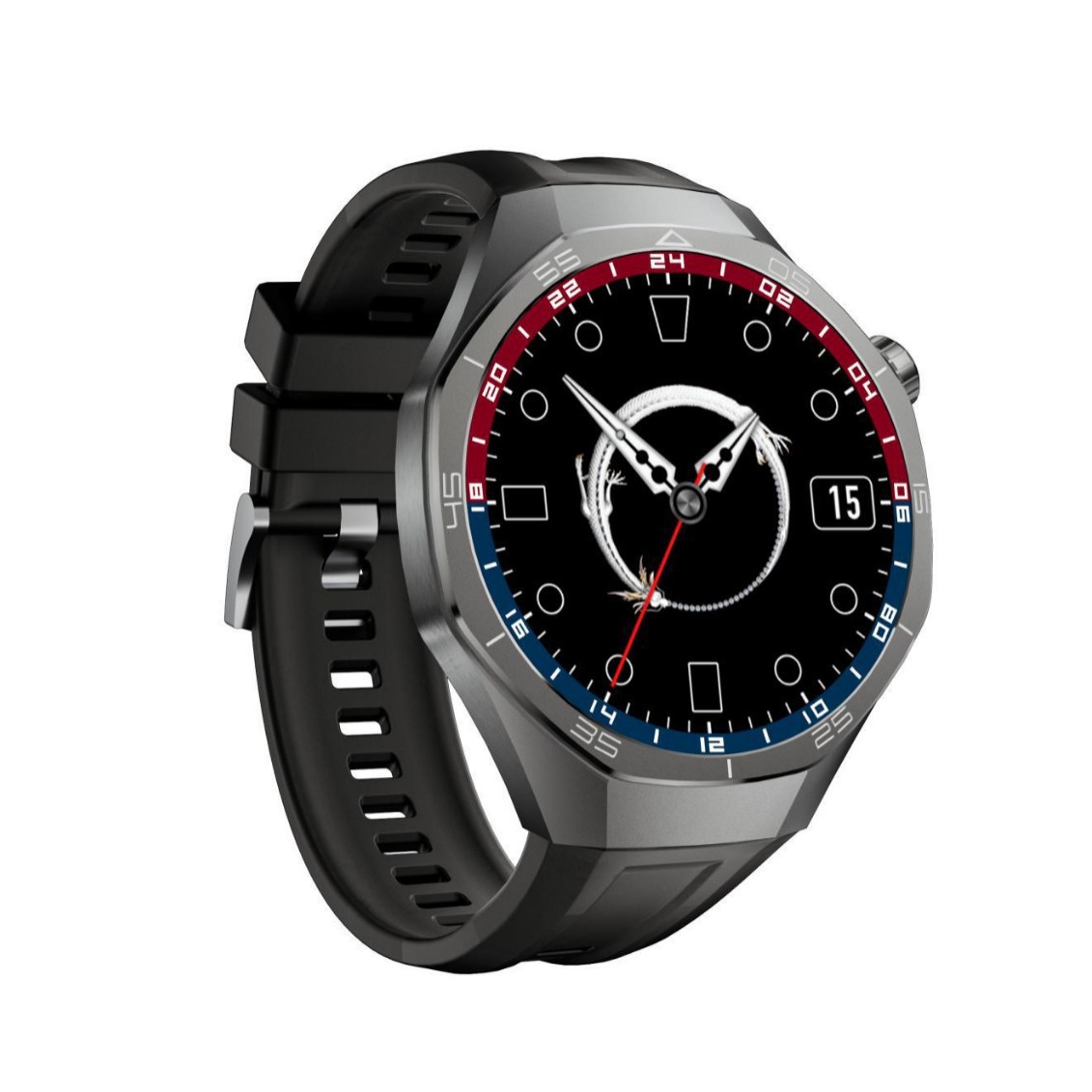 Smart Watch C15 Pro Large Screen Bluetooth Calling Health Monitor Wirless Charging Men Outdoor Sports Fitness Smartwatch