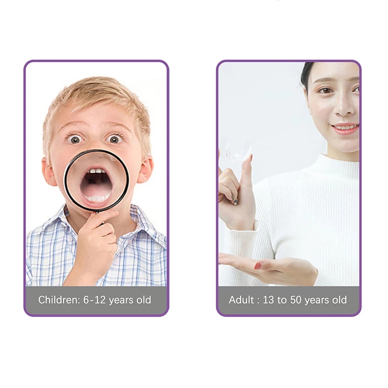 Orthodontic Braces Dental Braces Smile Teeth Alignment Trainer Instanted Silicone Teeth Retainer Mouth Guard Braces Tooth Tray