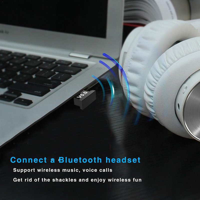 Wireless USB Bluetooth Adapter 5.0 Bluetooth Dongle Music Sound Receiver Adaptador Bluetooth Transmitter For Computer PC Laptop
