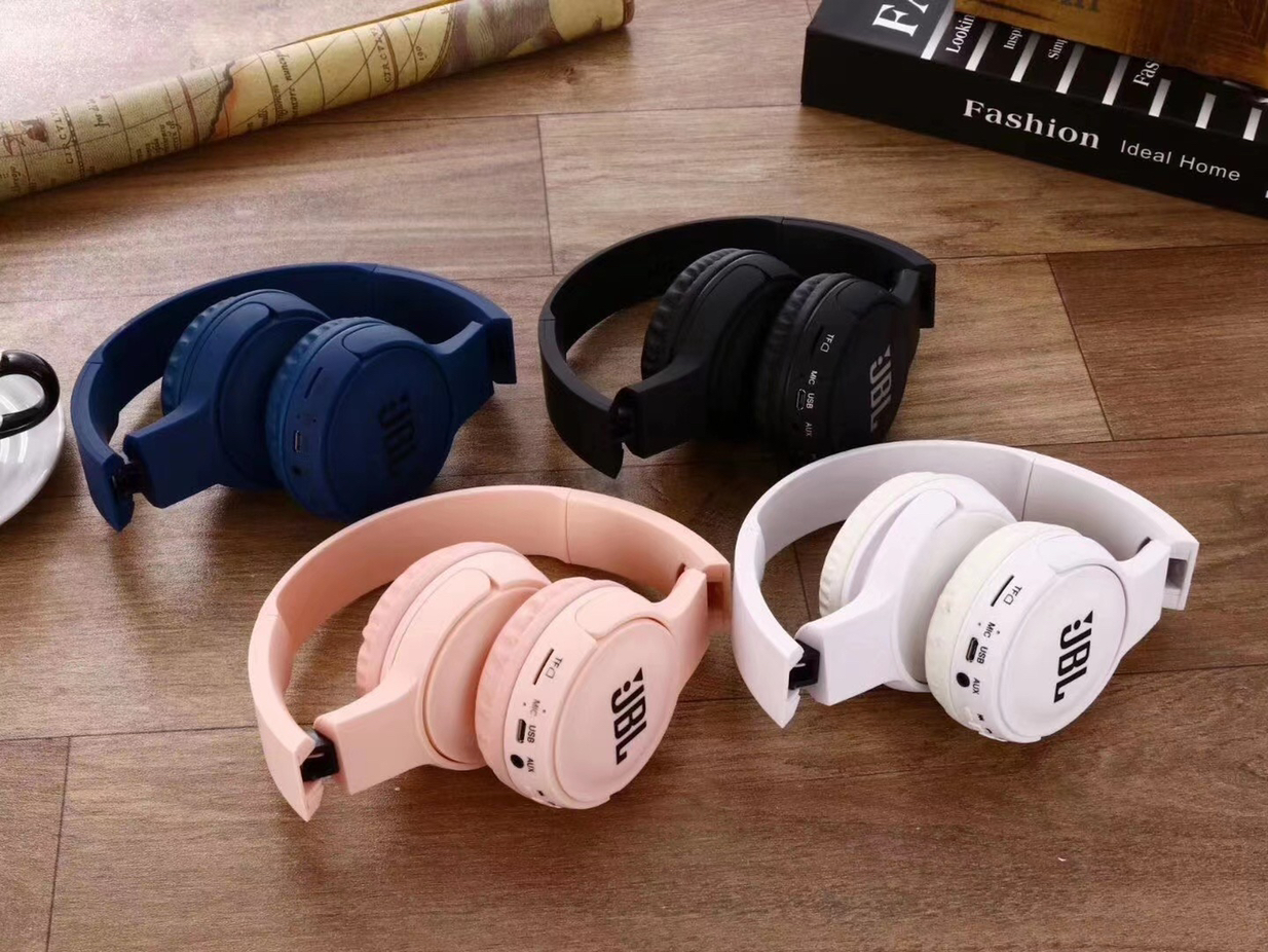 JBL T500BT wireless bluetooth headset is suitable for running sports binaural ultra-long battery life high-quality headset