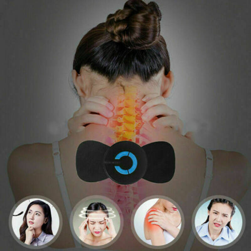 Electric Shoulder Neck Massage Pad Cervical Vertebra Waist Arm Leg Massager UK