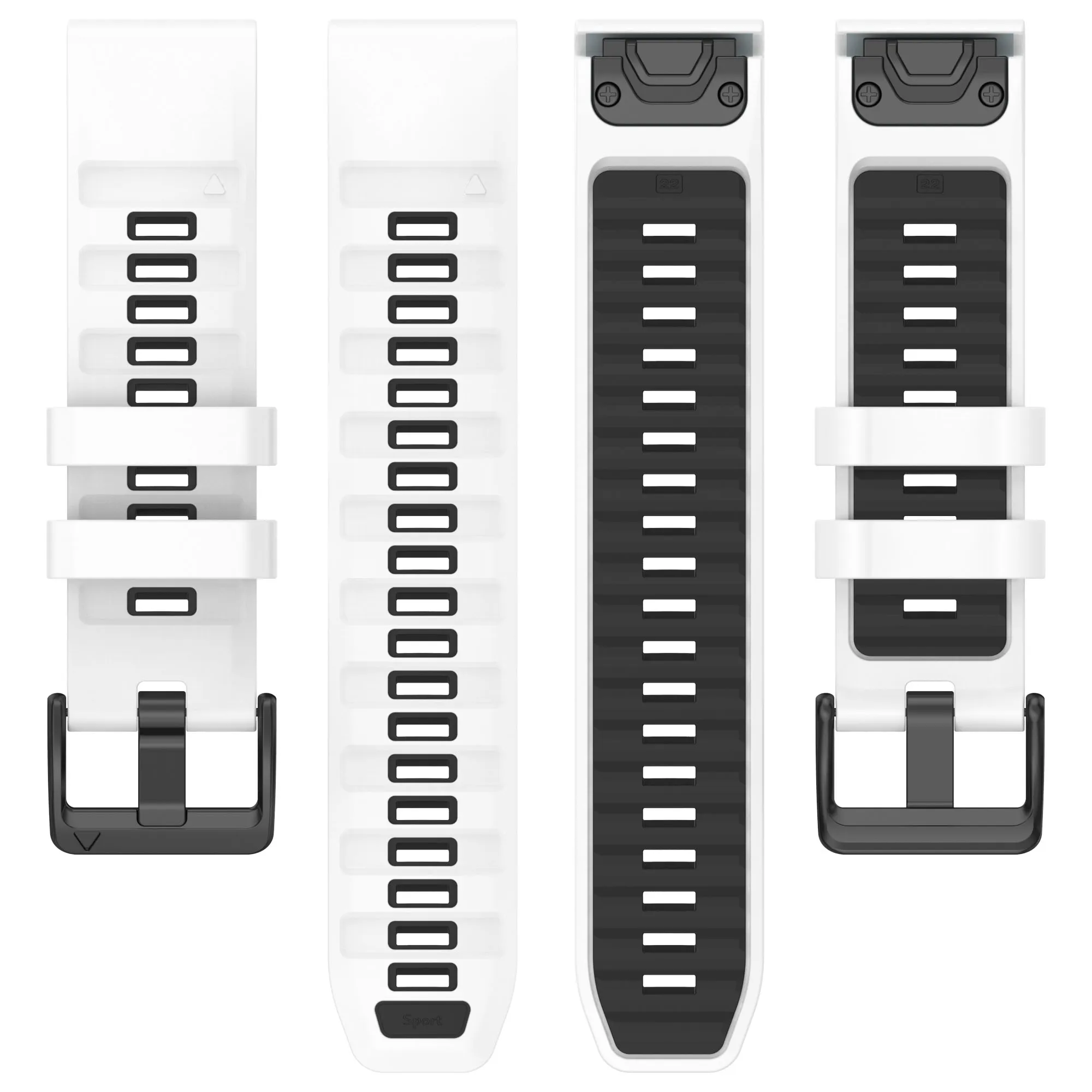 QuickFit 20 22 26mm Fenix 8 Watch Band For Garmin Fenix E 8 47/51/43mm 7 7X 6 6X Pro Epix Gen2 Enduro2 3 Silicone Strap Bracelet