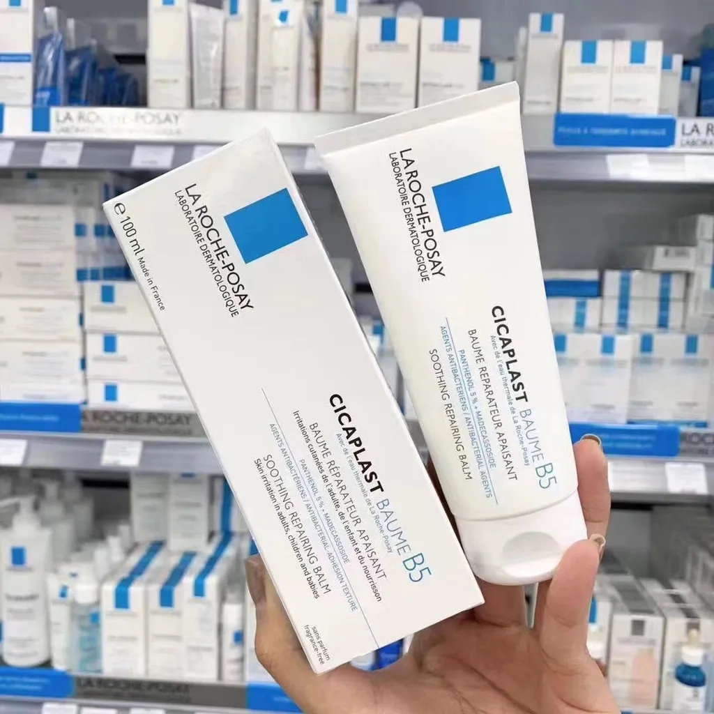 LA ROCHE POSAY CICAPLAST BAUME B5 Moisturizer Sunscreen Multi-effect Repair Cream Acne Scar Remover Whitening Skin Care 100/40ml