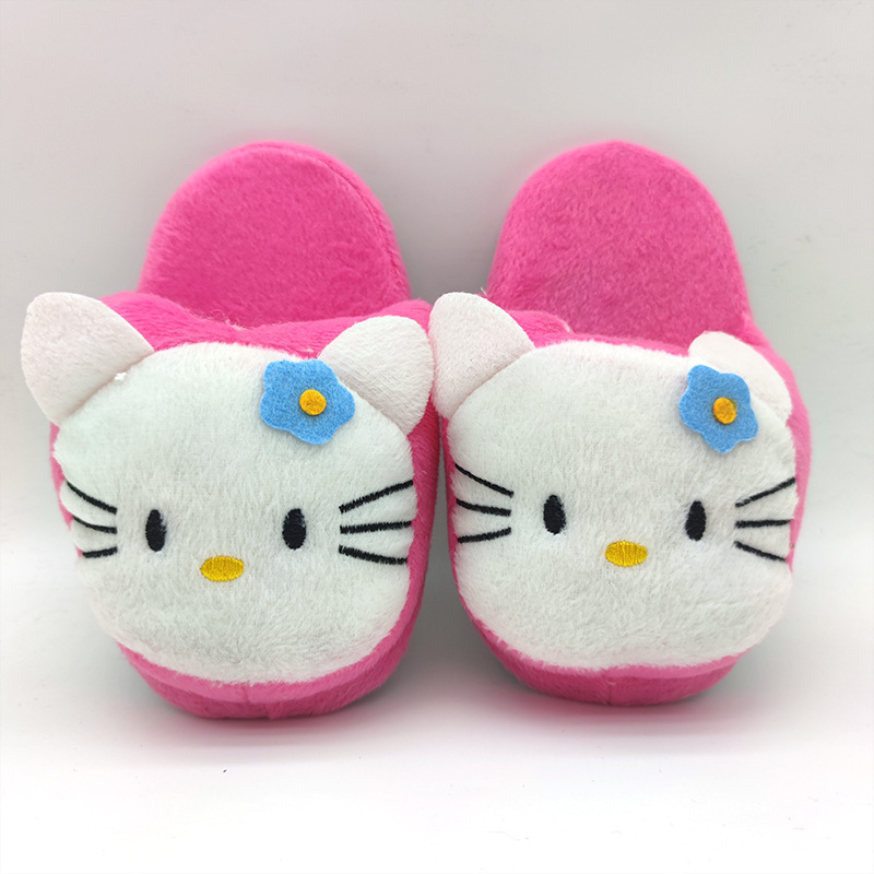 Cartoon Couple Home Slippers New Century Evangelical Soldier Plush Slippers Rei Ayanami Animation Autumn Winter Cotton Slipper