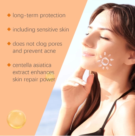 Original Facial Body Sunscreen Whitening Sun Cream Sunblock Skin Protective Cream Anti Sun Facial Protection Cream SPF60