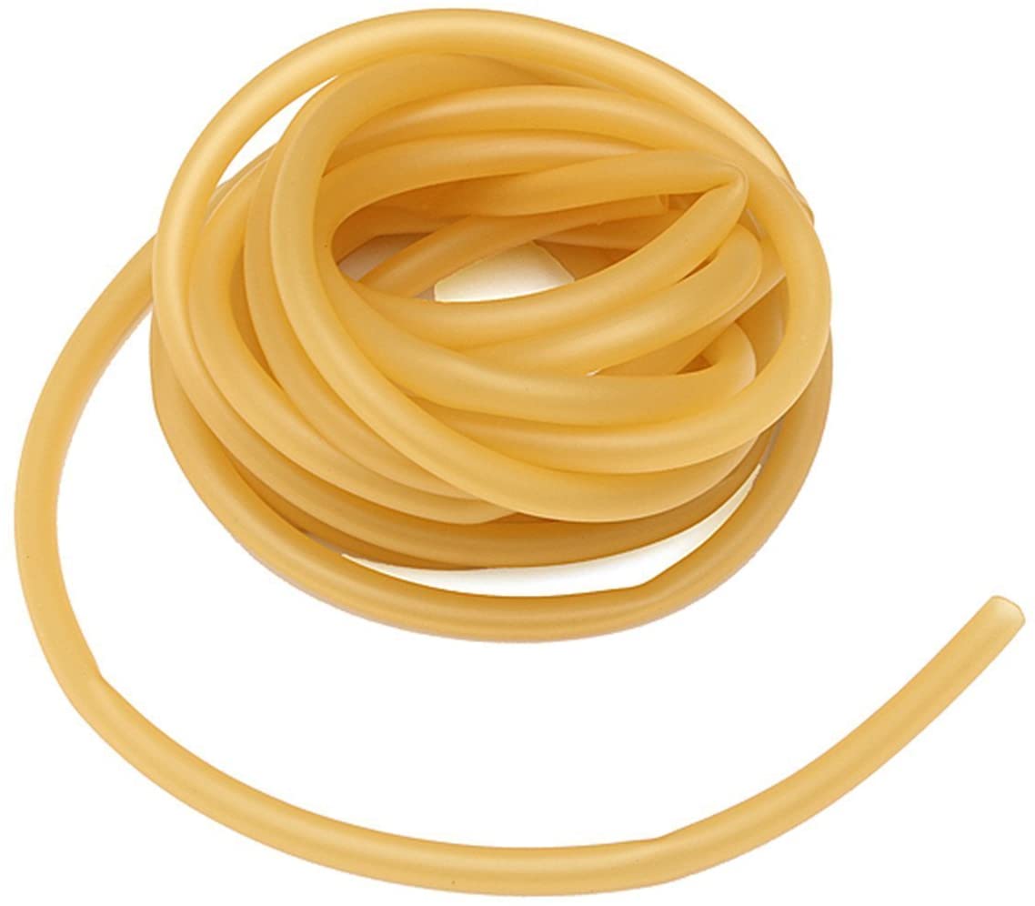 5M Natural Latex Slingshots Rubber Tube 3mmx5mm Elastic Shooting Tubing Rubber Band Accessories Catapult Bow Tool