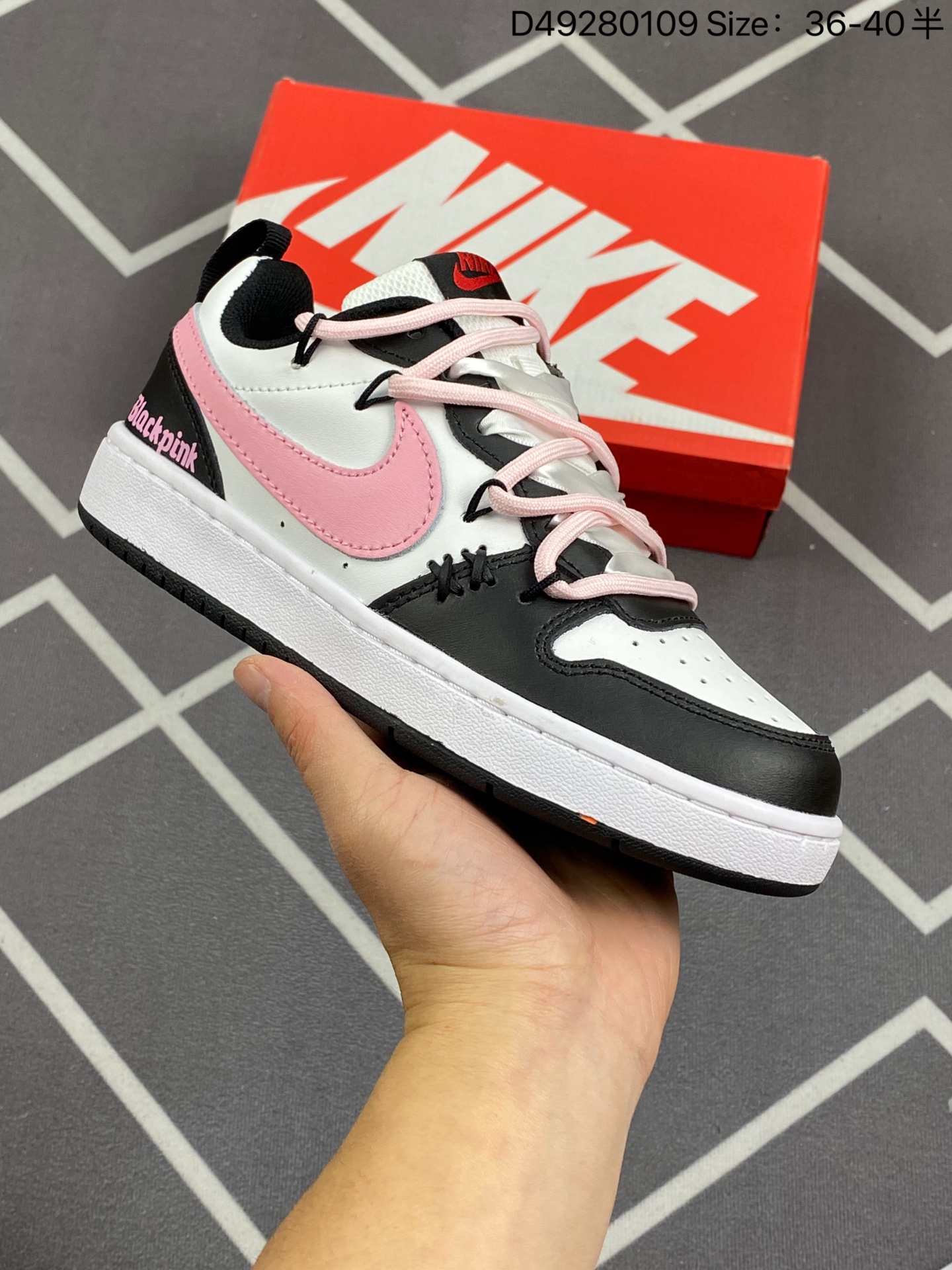 Nike Court Borough Low 2 classic sneakers, fashionable and versatile women's casual sports shoes Size: 36-40