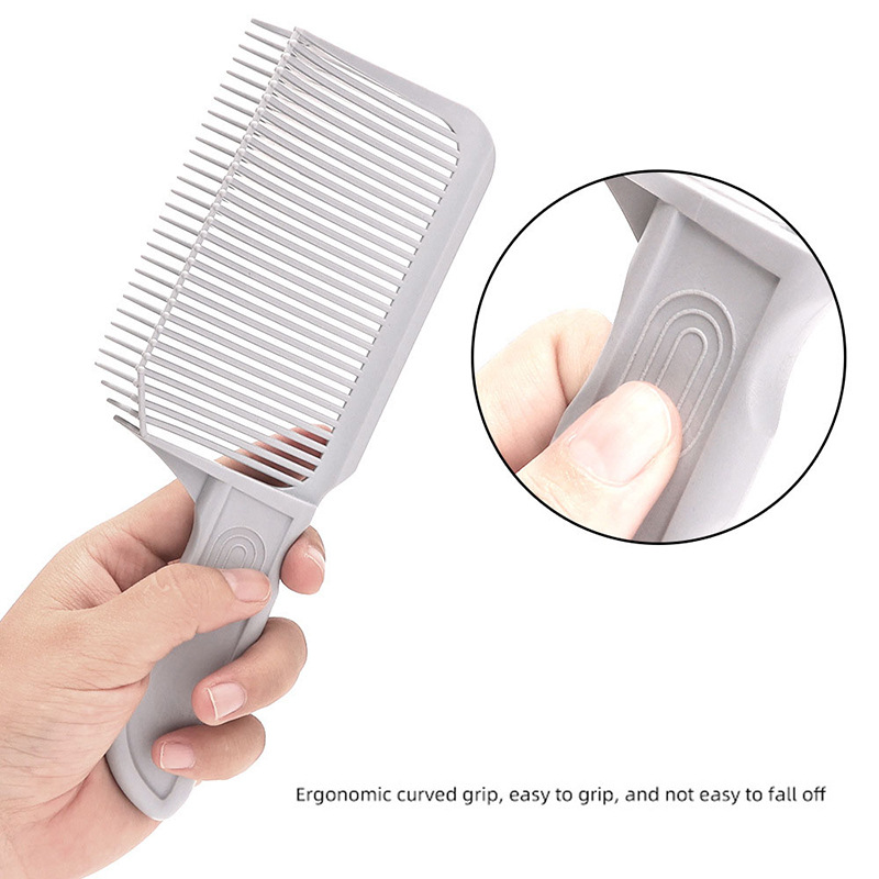 Men's hair clipper comb, hair salon, long handle hair clipper comb, household oil head caliper comb