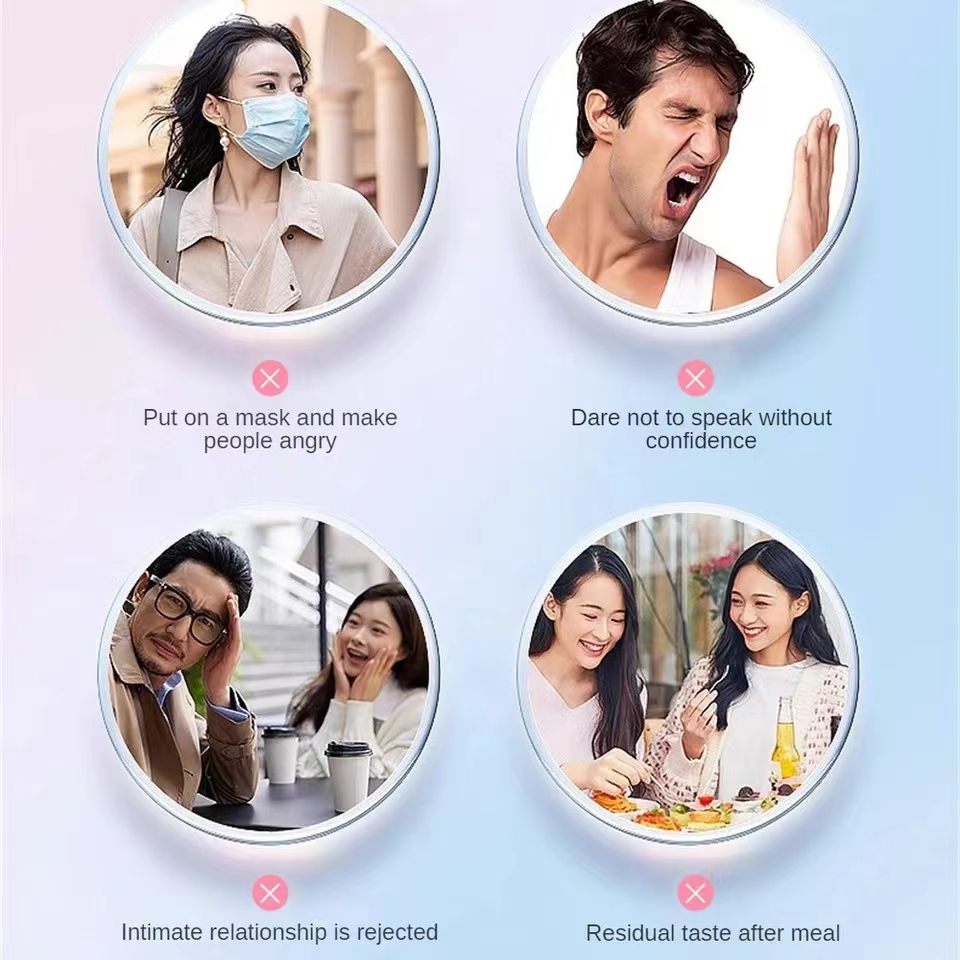 20ml Fresh Lasting Mouth Spray Mouth Freshener Oral Odor Treatment Oral Remove Bad Breath Fruit Litchi Peach Flavor