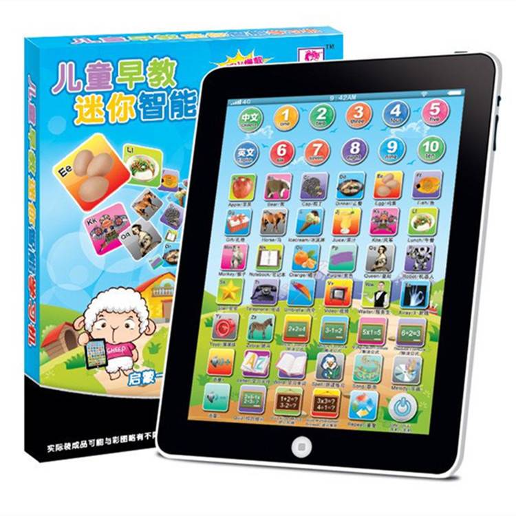 Learning machine tablet touch screen child baby early education English learning story telling music toy