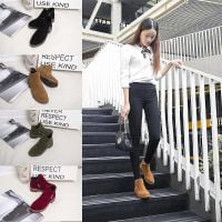 Martin boots, women's boots, frosted skin, new ladies, women's shoes, flat bottomed shoes, and women's boots