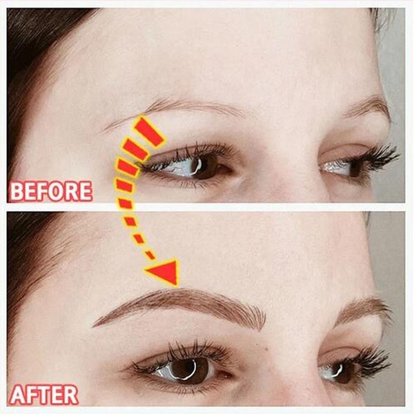 NEW Magic 4D Hair-like Eyebrow Tattoo Sticker Waterproof Lasting Makeup Water-based False Eyebrows Stickers Cosmetics