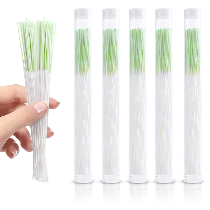 60pcLazy Ear Hole Cleaning Thread Ear Hole Cleaning Liquid for Eliminating Odor Ear Hole Special Care Liquid for Magic Ear Wash
