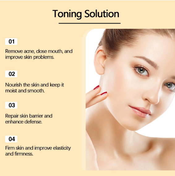 Glycolic Acid 7% Toning Face Firming Skin Shrink Pores Glow Facial Oil-Control Relieve Dry Skin Care Acid Toner 240ml