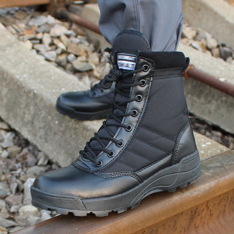 Men's Boots Outdoor Hiking Boots Ankle Shoes Men's Work Safety Shoes