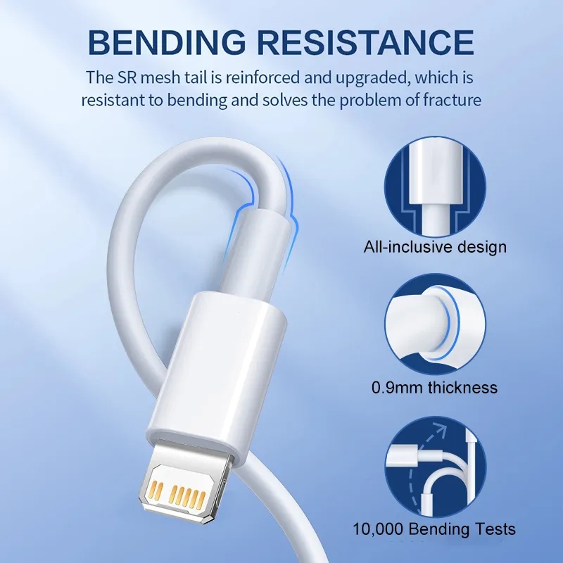 Suitable for Apple Data Cable iPhone 7 Data Cable Type-C Android Cable USB Charging Cable
