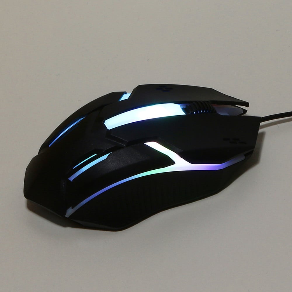 Wired Mouse Fashion LED Light Optical Portable Mouse USB Plug And Play Mouse Ergonomic Professional Gaming Mice For Gaming
