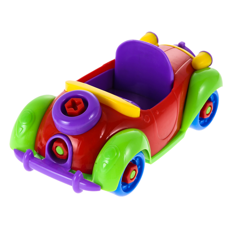 New Kids Car Toys Multi-Color Funny Baby ABS Plastic Car Airplane Puzzle Toy Assembly Early Children Educational Gift Toy