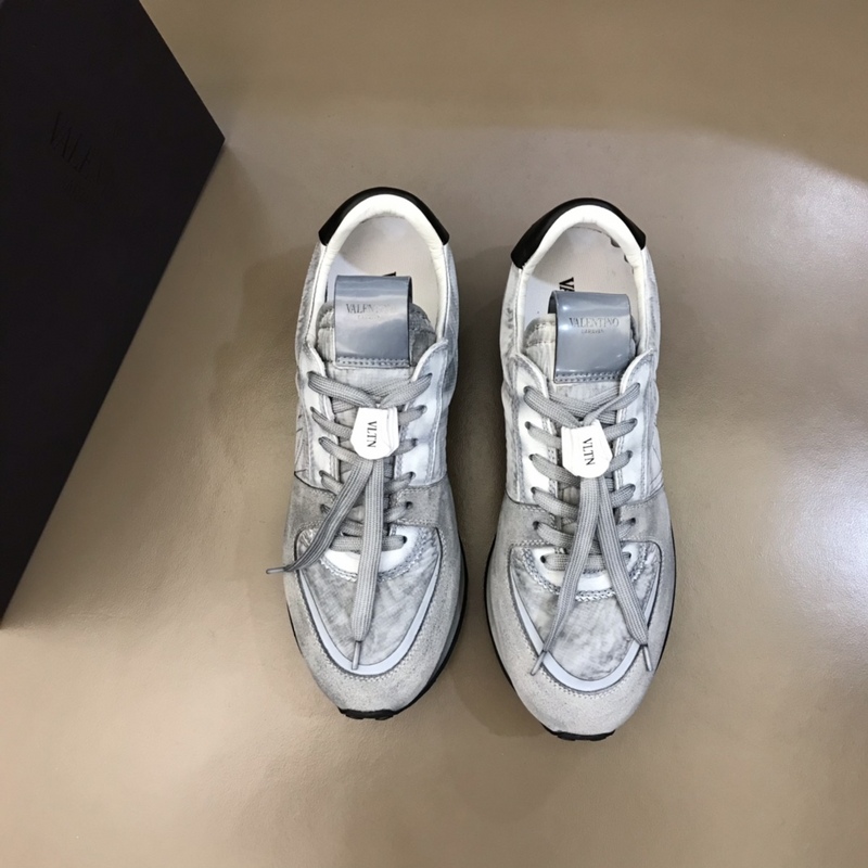Valentino sports shoes soft sole sports shoes couple shoes lace-up sports shoes walking shoes non-slip running shoes 38-44