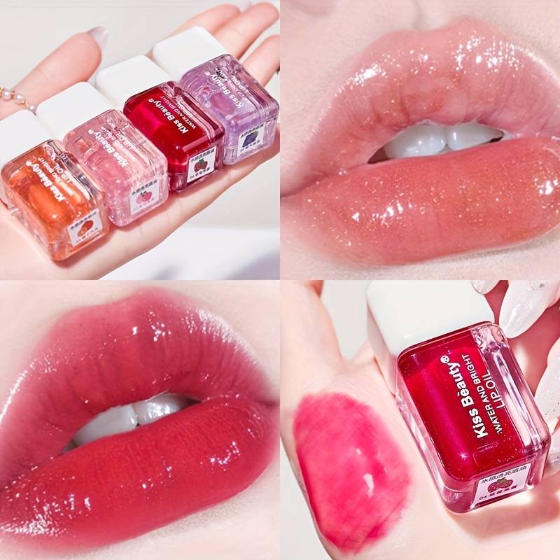 Moisturizing Translucent Lipstick Graffiti Dew Lipstick Bright Berry Lipstick Pearly Mirror Lipstick Shiny Lipstick