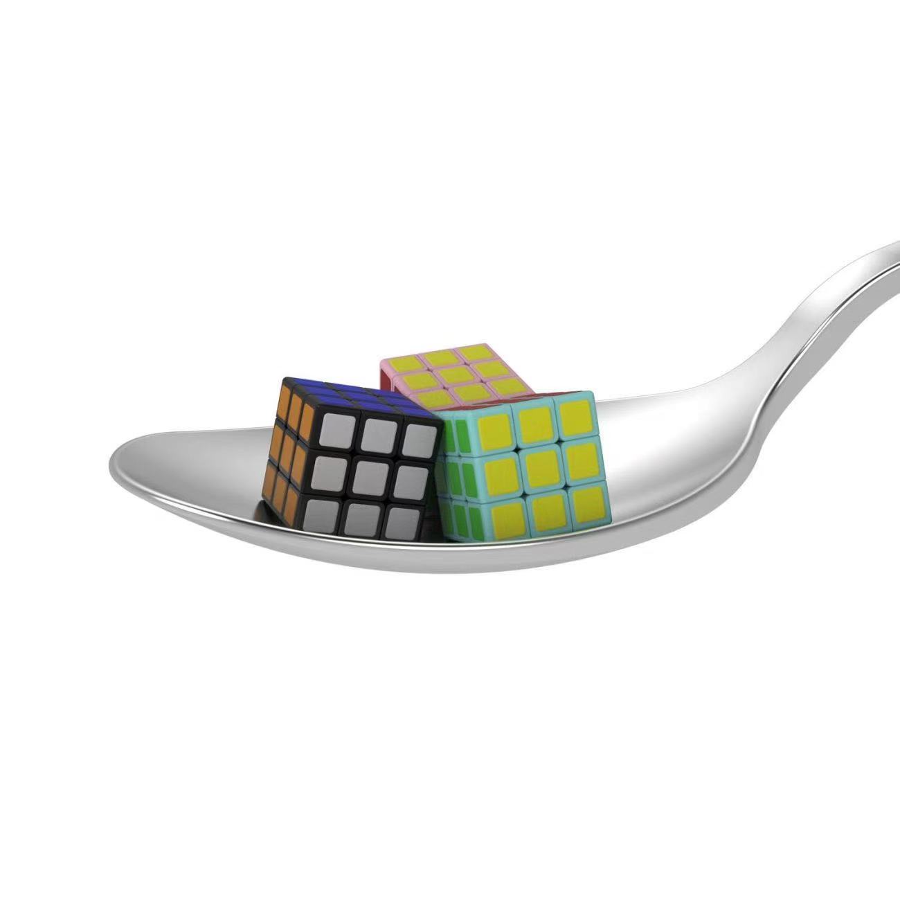 1 CM mini cube Smallest 3x3x3 Magic Cube 10mm Puzzle fingertip Cube Speed 3x3 micro cube Adult DIY CollectionToys Children Gift